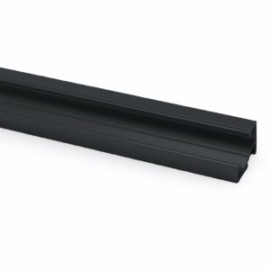 LEDPROFIILI HTF KULMA 45 MUSTA ALUMIINI 4M/SALKO