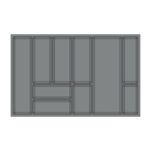 Keittiövälinelokerikko Basic M80 HARMAA BL