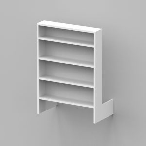 Tuuletinkaappi 844x600x121,5 M60