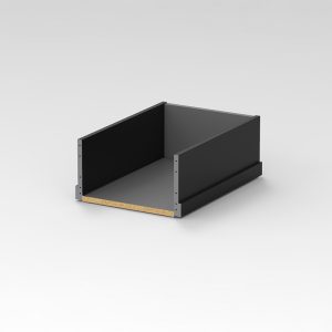 NP Scala M40 korkea H186/400mm valmislaatikko, stone