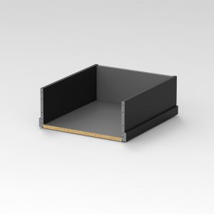 NP Scala M50 korkea H186/400mm valmislaatikko, stone