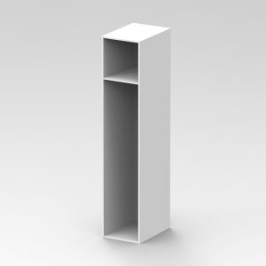 Korkea kaappi 1922x400x565 1 hylly M40