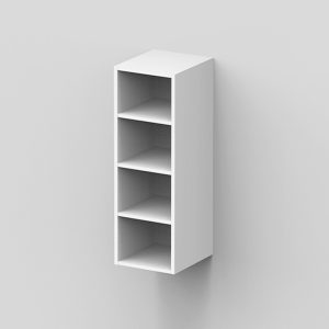 Seinäkaappi 892x300x337 3 hyllyllä M30