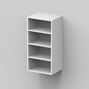 Seinäkaappi 892x450x337 3 hyllyllä M45