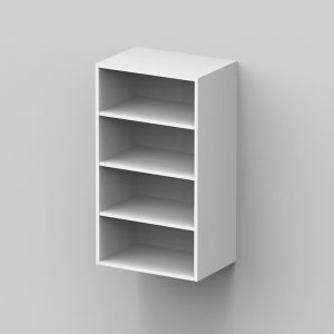 Seinäkaappi 892x500x337 3 hyllyllä M50