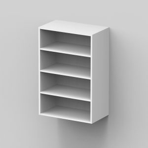 Seinäkaappi 892x600x337 3 hyllyllä M60