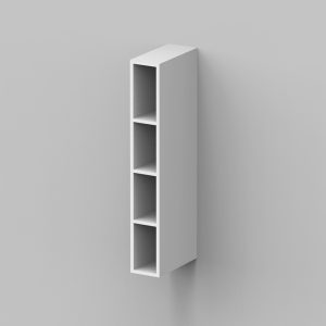 Seinäkaappi 988x150x337 4 hyllyllä M15