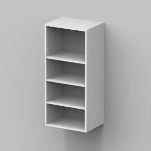 Seinäkaappi 988x450x337 3 hyllyllä M45
