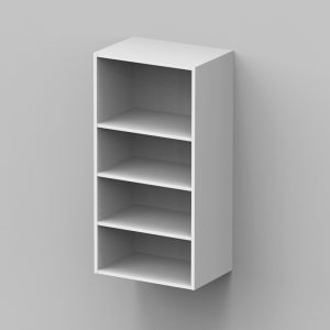 Seinäkaappi 988x500x337 3 hyllyllä M50