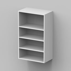 Seinäkaappi 988x600x337 3 hyllyllä M60