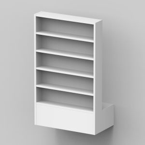 Tuuletinkaappi 988x600x121,5 M60 188mm kotelo