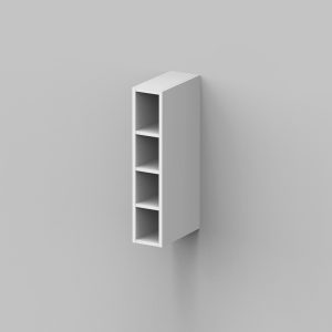 Seinäkaappi 704x150x337 3 hyllyllä M15