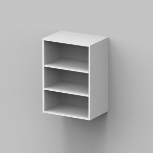 Seinäkaappi 704x500x337 2 hyllyllä M50