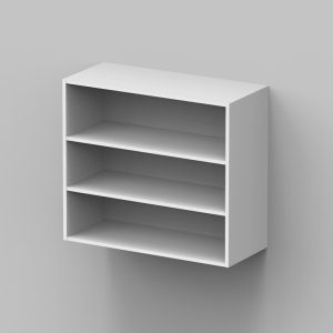 Seinäkaappi 704x800x337 2 hyllyllä M80