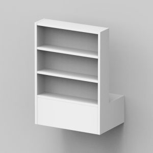 Tuuletinkaappi 704x500x121,5 M50 188mm kotelo