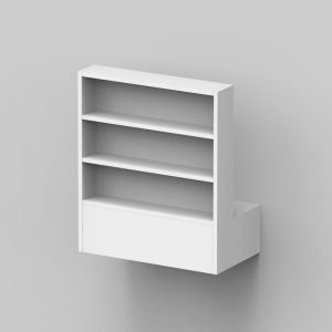 Tuuletinkaappi 704x600x121,5 M60 188mm kotelo