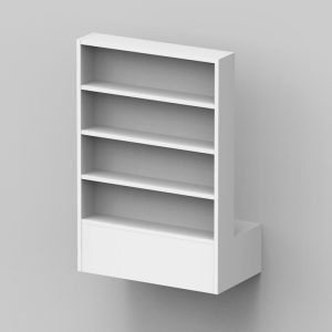 Tuuletinkaappi 892x600x121,5 M60 188mm kotelo