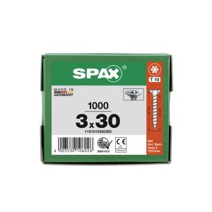 ABC SPAX TX UPPOKANTA 3X30 T10 (TORX)