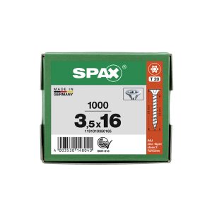 ABC SPAX TX UPPOKANTA 3,5X16 T20 (TORX)