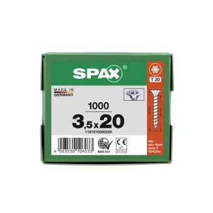 ABC SPAX TX UPPOKANTA 3,5X20 T20 (TORX)