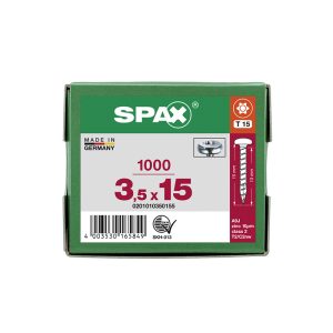 ABC SPAX TX KUPUKANTA 3,5X15 T15 (TORX)