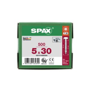 ABC SPAX TX KUPUKANTA 5X30 T20 (TORX)