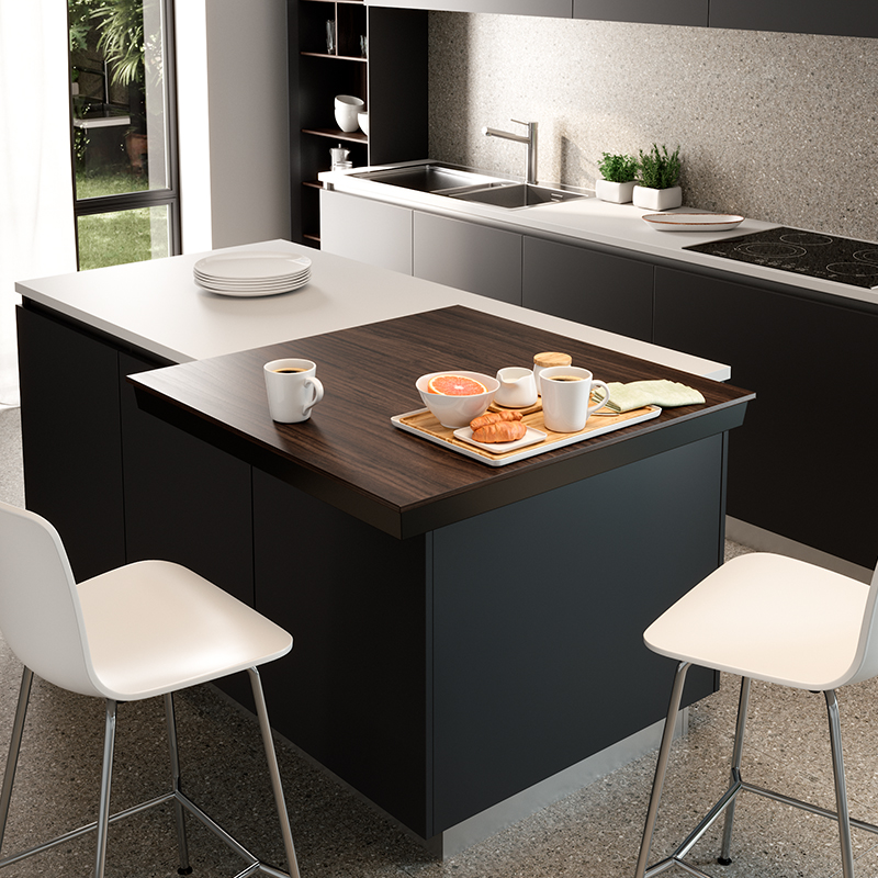 ATIM Corner 900x900 mm pöytämekanismi