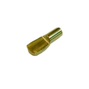Hyllynkannatin litteä 5mm 50/pss messingöity
