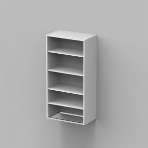 Seinäkaappi 988x600x337 3 hyllyllä M60 avopohja P3