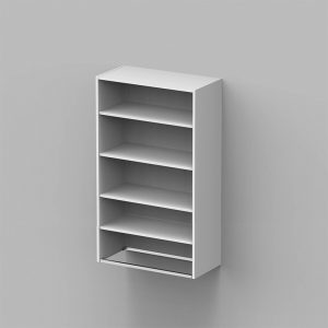 Seinäkaappi 988x700x337 3 hyllyllä M70 avopohja P3