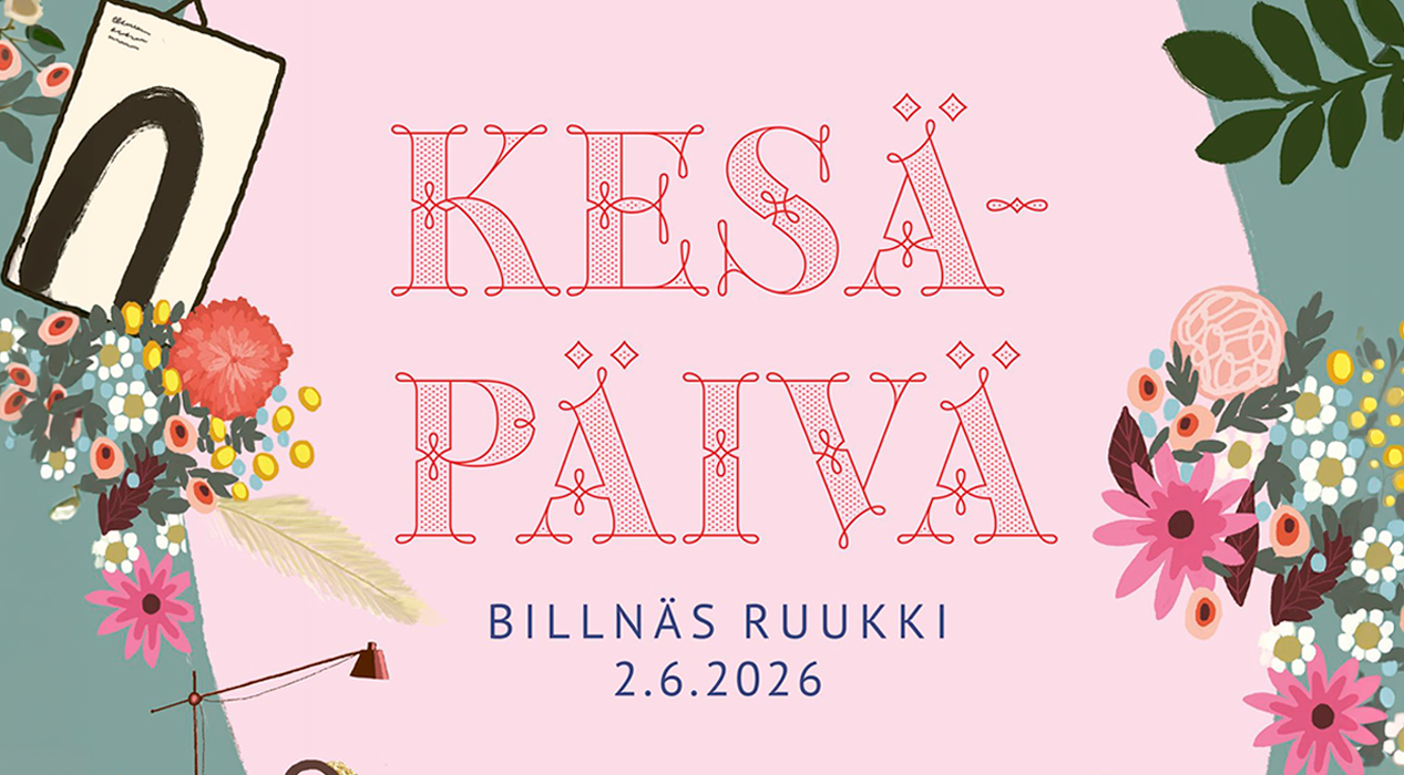 Tavattiinko Billnäsissä Sisustustoimittajien kesäpäivillä?